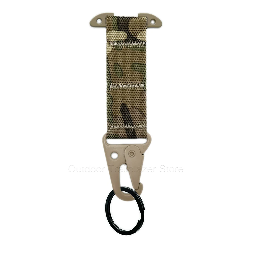 Taktische Clash Haken T-Mount Z-Schnalle Molle Gurtband Clip Olecranon Metall Outdoor Kummerbund Gürtel Jagd Weste Zubehör – Detail 3