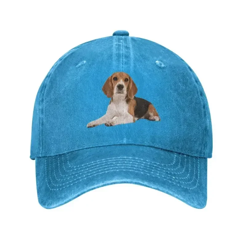 

Punk Cotton Beagle Dog Baseball Cap Men Women Breathable Dad Hat Sun Protection