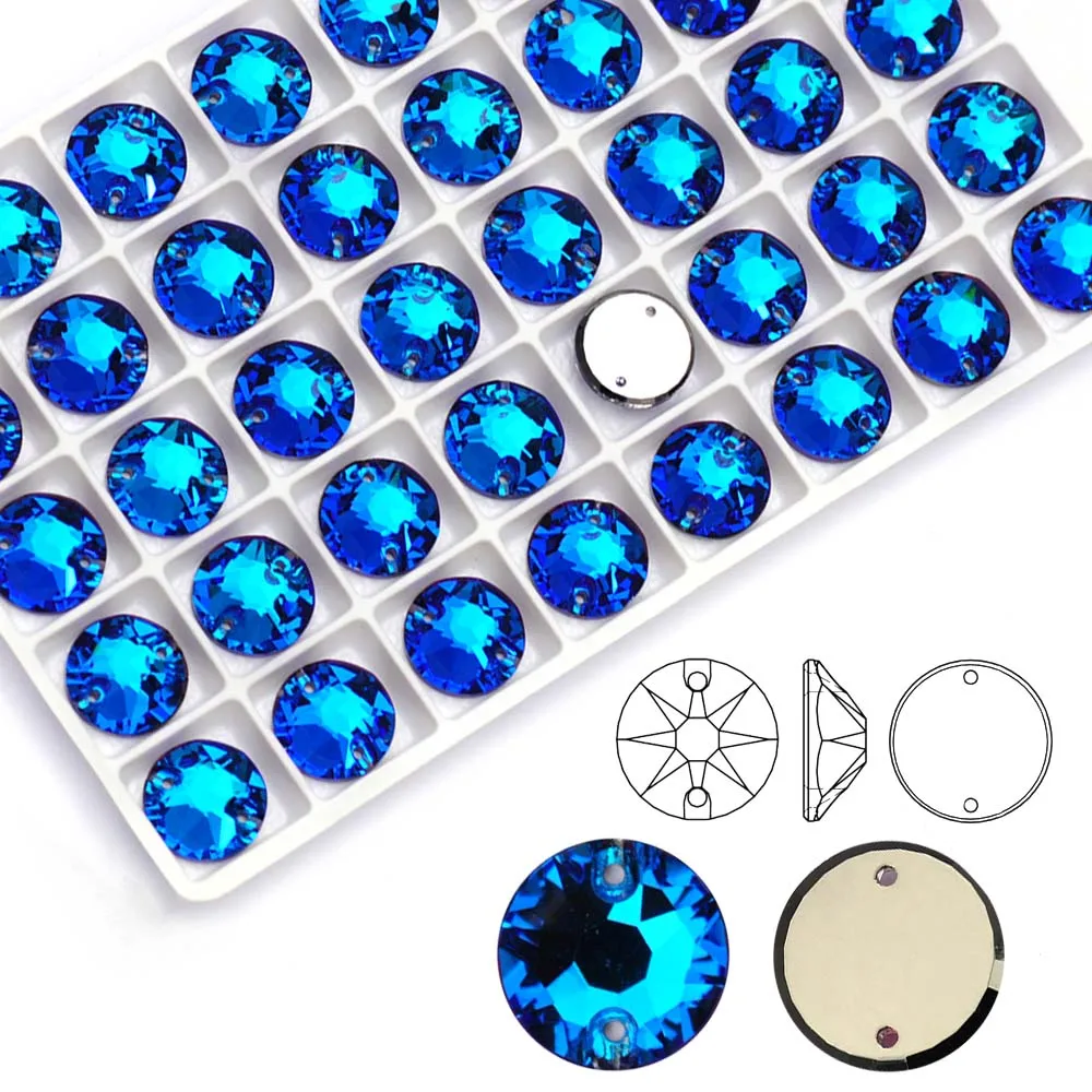 

Бермуды синий K9 в форме Сириуса, блестящий драгоценный камень, пришитые стразы для платьев, одежды, одежды, модные блестящие камни