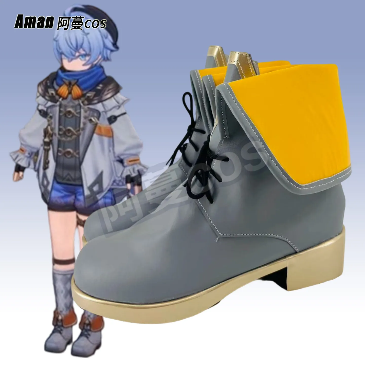 Game NTE Neverness to Everness Edgar Cosplay Shoes boots PU leather Role Playing Shoes Can Custom Made