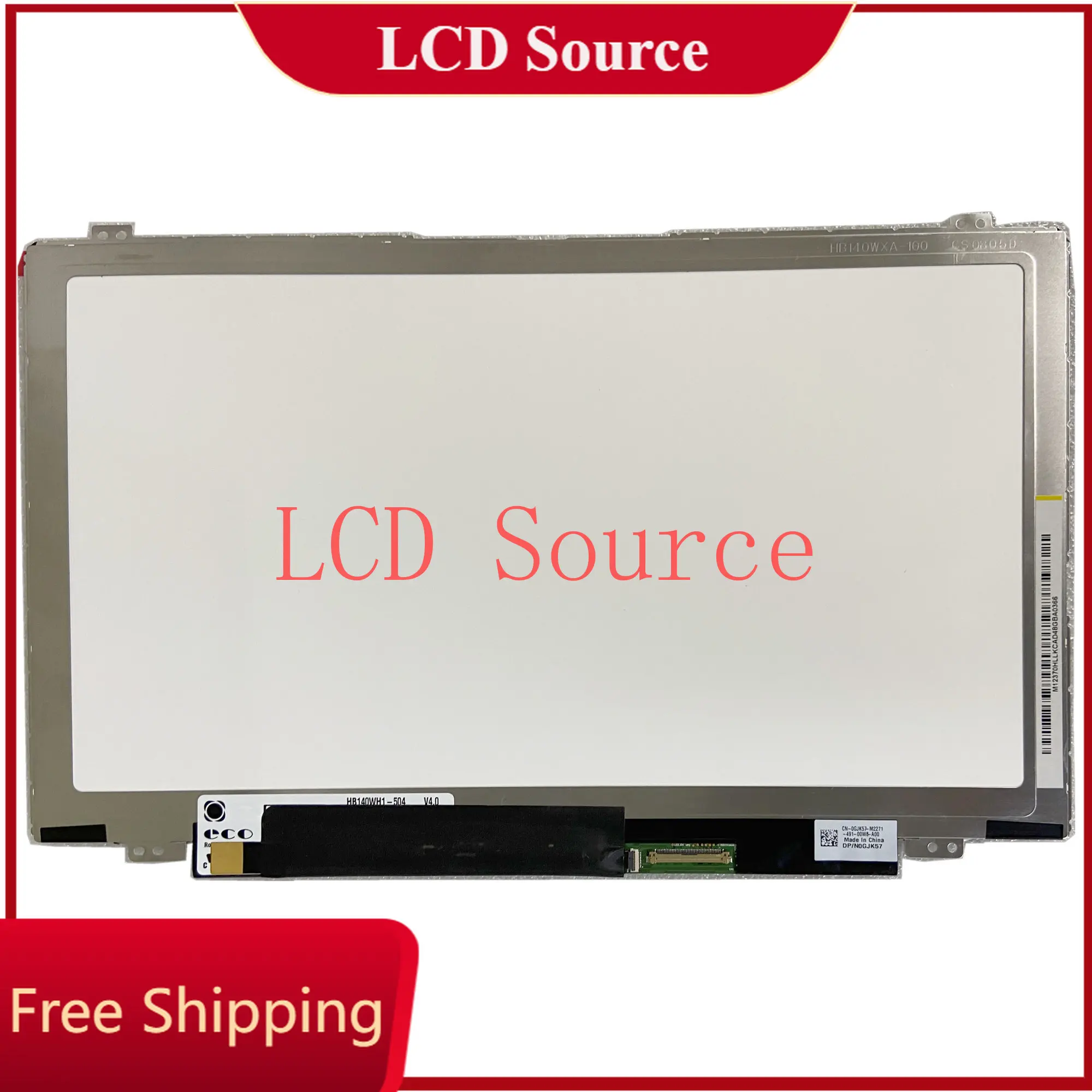 HB140WH1-504 V4.0 40 دبابيس محمول LCD شاشة تعمل باللمس محول الأرقام EDP