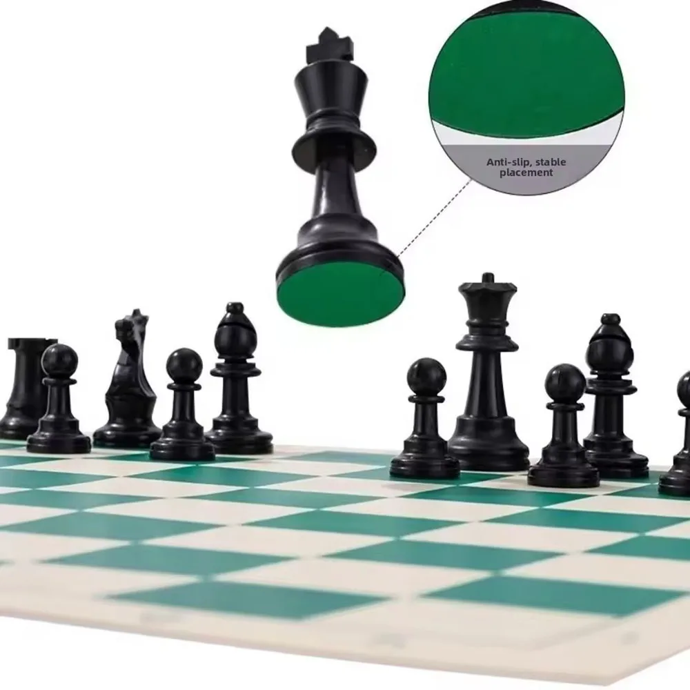 Outdoor Travel Portable Chess Set Barrel Folding Chessboard 