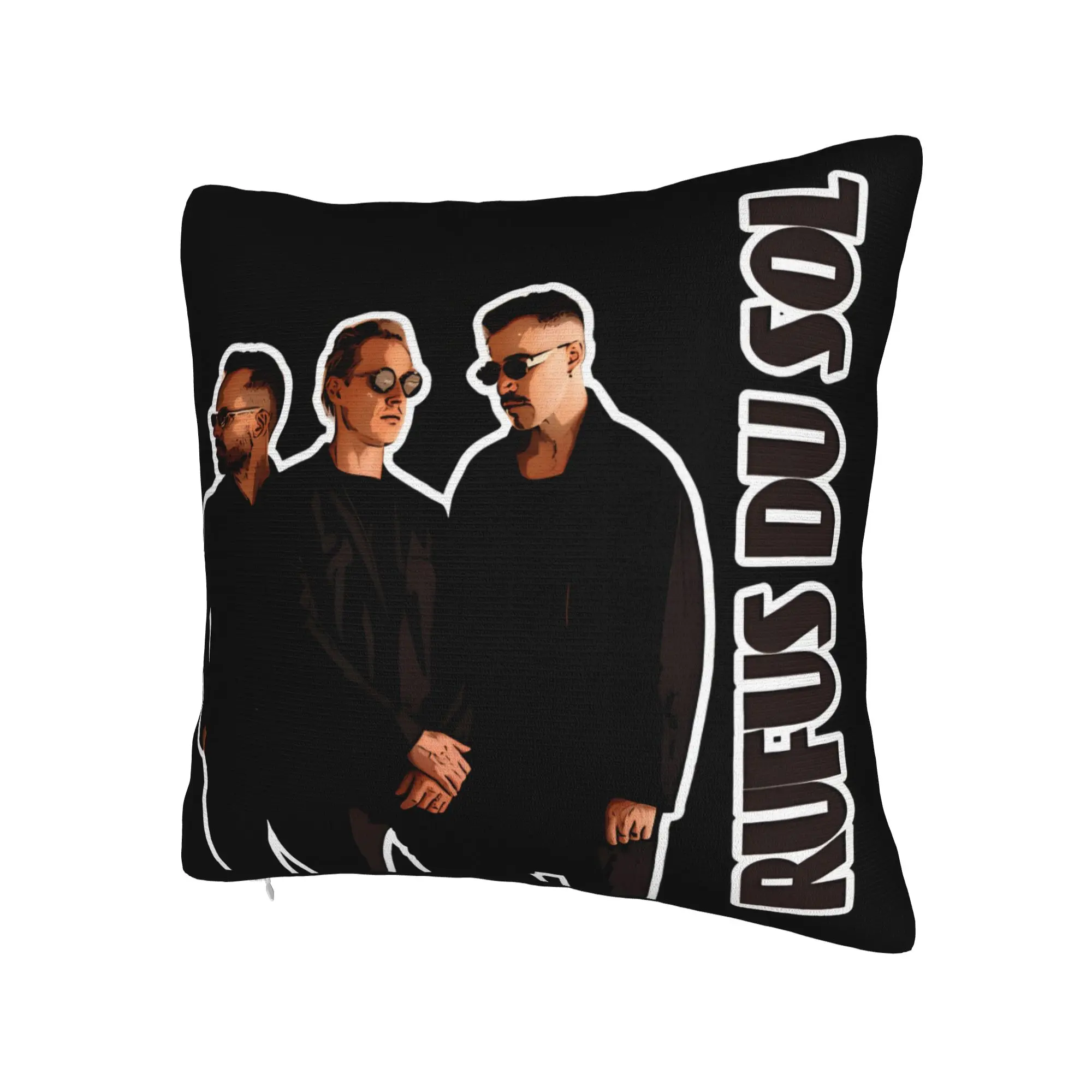 Decorative Pillowcase Rufus Du Sol 2026 Concert Accessories Home  Pillow Case Cover Square Multi-Size