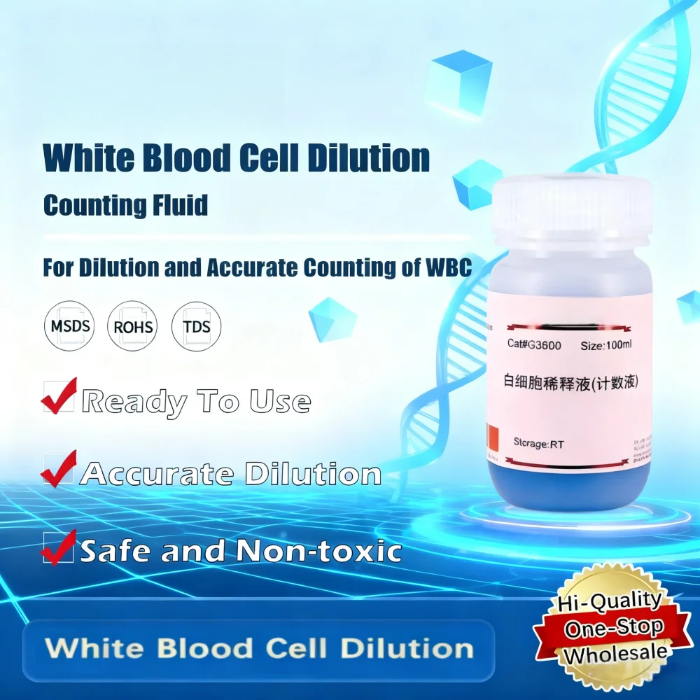 White Blood Cell Dilution For Accurate Cell Counting And Laboratory Research Applications Original Product