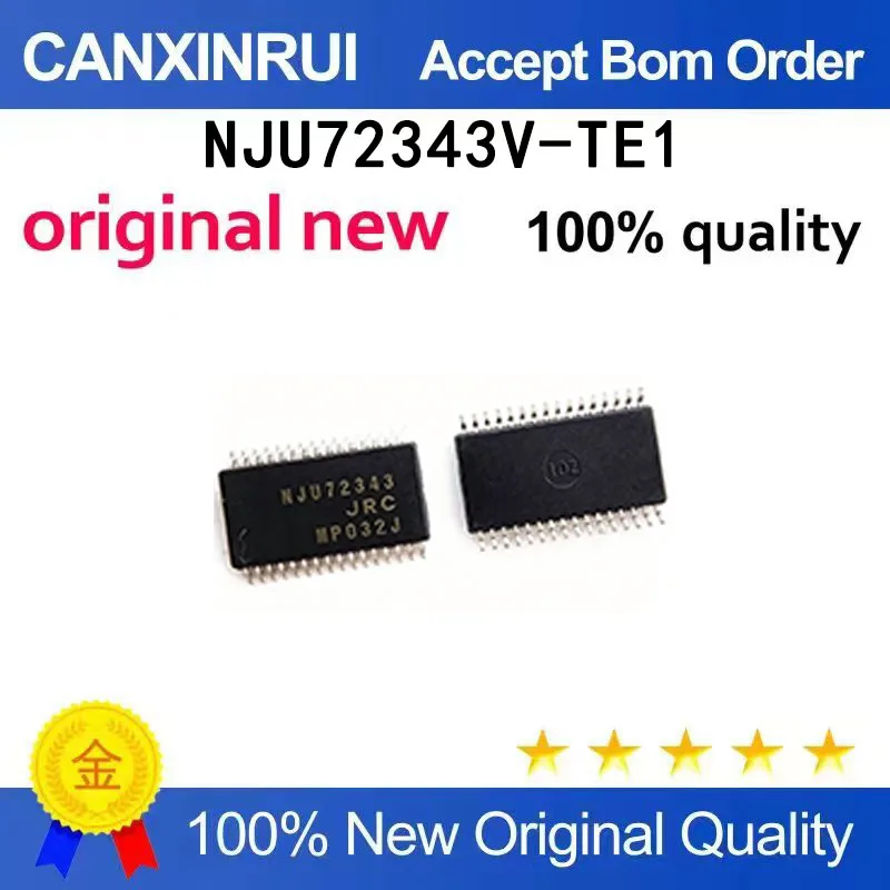 

(5-100 pieces)Brand new original NJU72343V-TE1 72343V package SSOP32 spot chip IC