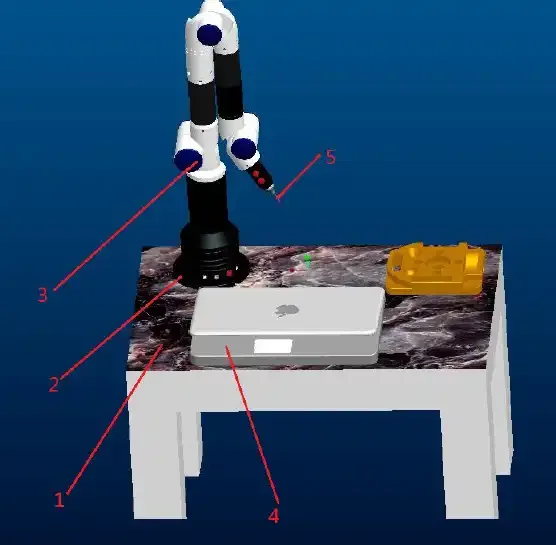 Dementional measurement soluiton 3D measurement portable faro measuring cmm arm