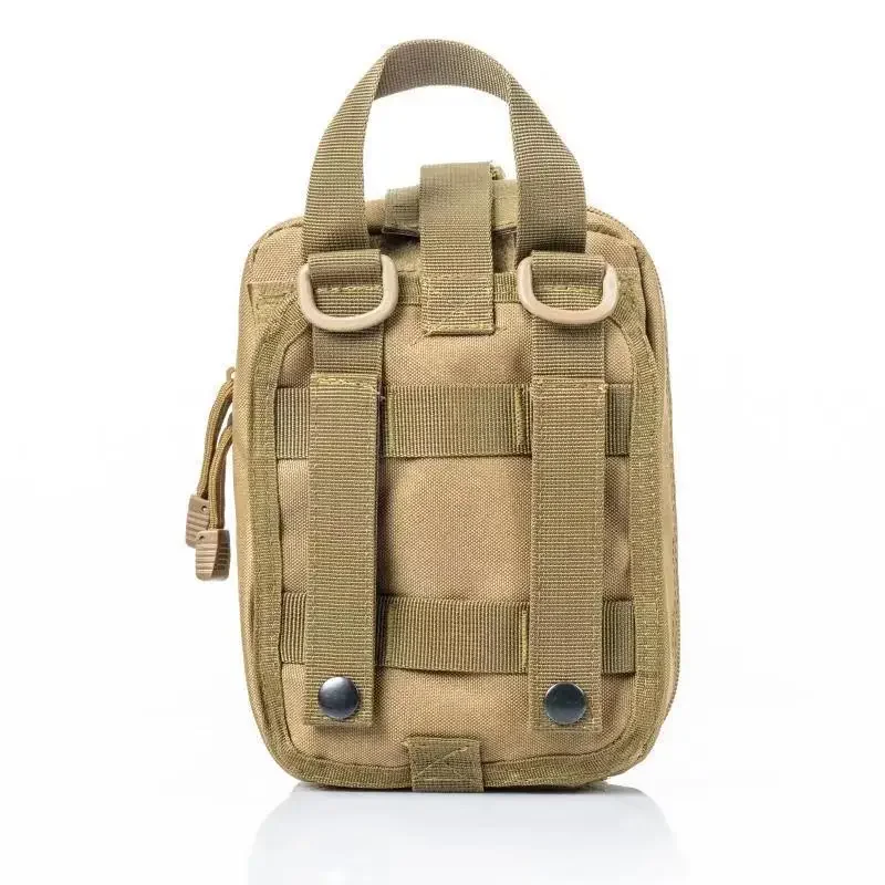 Chiến Thuật Sơ Cứu Quân Sự Molle Túi Y Tế Quân Đội Cắm Trại Sinh Tồn Molle EDC Túi Dụng Cụ Ngoài Trời Săn Bắt Khẩn Cấp Cam Phối Túi