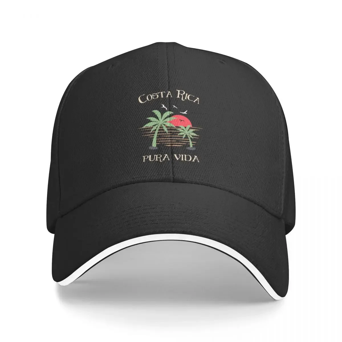 Costa Rica Baseball Cap |-F-| Hip Hop Sun Cap Men's Women's