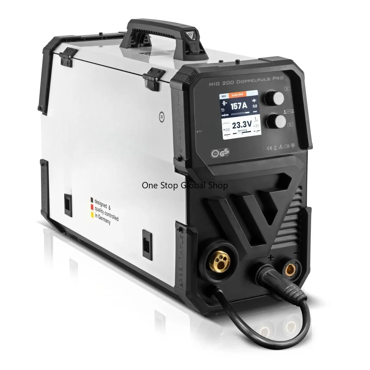 

Stahlwerk MIG200 Heavy-Duty IGBT Welder 200A Double Pulse Aluminum MIG TIG MMA 220V New LCD Display Welding Machine