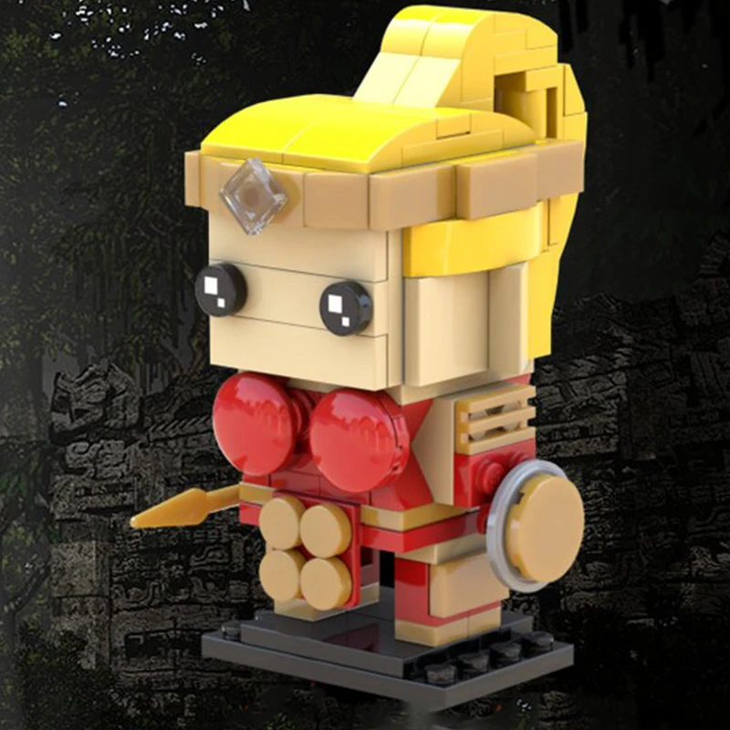 

139 шт. MOC Amazone Diabloes II Brickheadz строительные блоки Рождественский подарок декоративные ручной работы DIY идеально подходят для внутренней эстетики