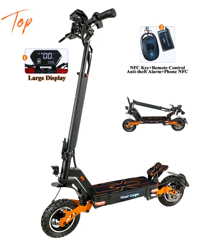 

Scooters are hot selling 2025 New Innovation Waterproof IP54 Electric Scooter for Adults Fat Tire Folding Off Road Wide Wheel El