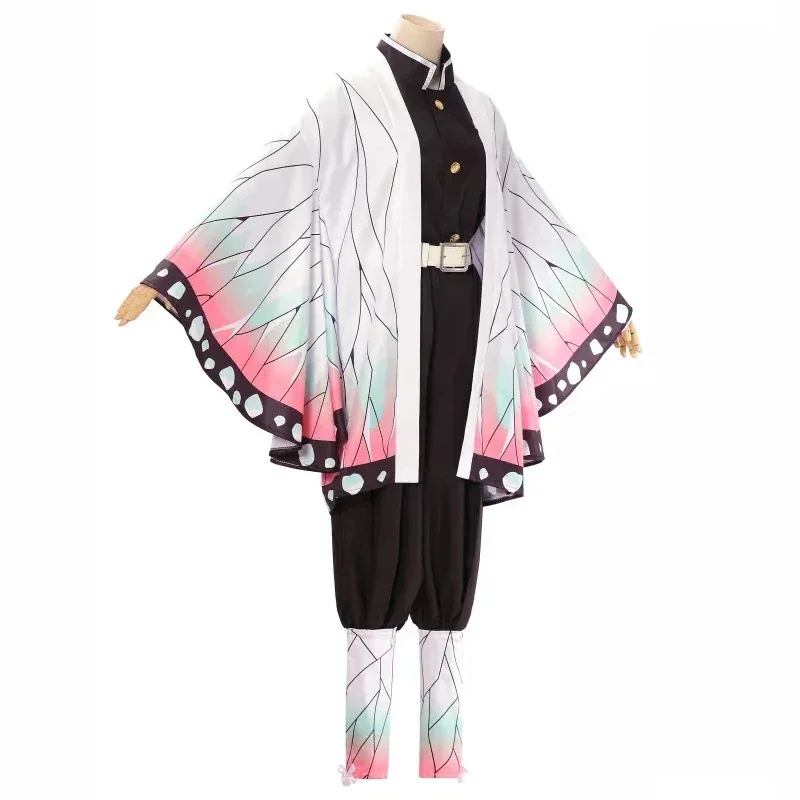 Demon Slayer Costume Clothes Kochou Shinobu Women Cosplay Uniform Janpanese Style Halloween Anime Characters Outfit