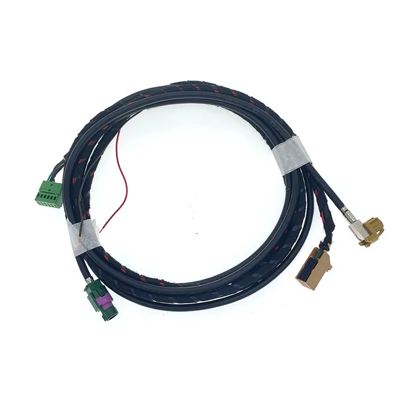 

FOR A4 A5 B9 8W Q5 Q7 Audio CarPlay AMI USB Music Smartphone Interface AUX-IN Cable wire Harness FOR 8W0035736 - 8 PIN