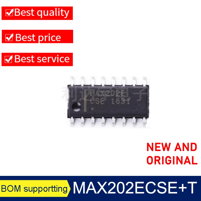 Original MAX202ECSE+T MAX202ECSE MAX202E MAX202 SOP16 SMD IC Chipset