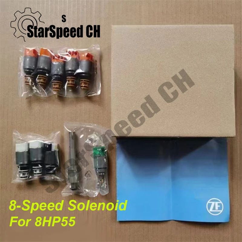 Genuine New 8HP55 ZF8HP55 8HP90 Automatic Transmission Solenoid Kit 1087298388 For BMW Land Rover Jaguar ZF8HP90 Auto Parts