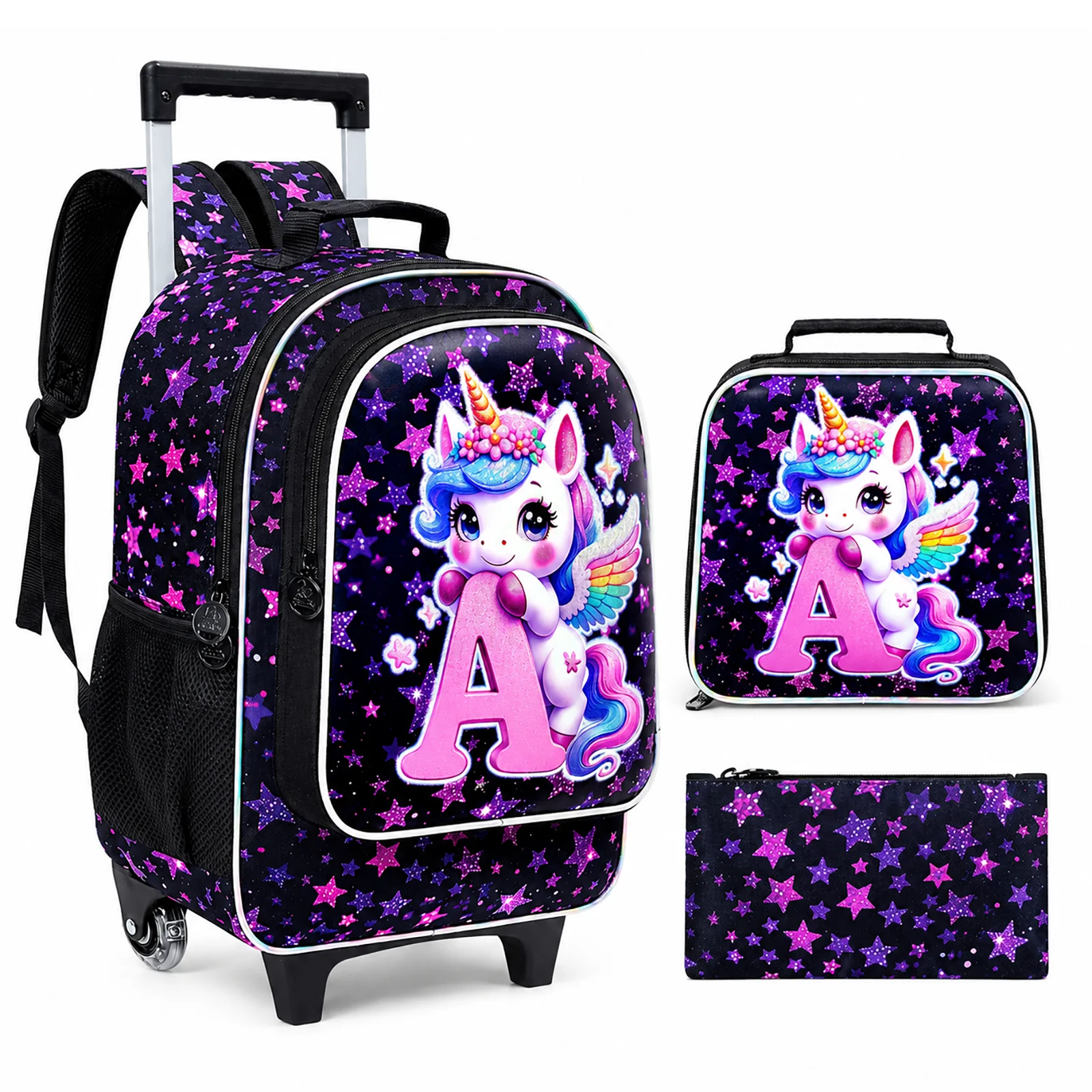 juego-de-3-mochilas-con-ruedas-para-ninos-mochila-escolar-con-diseno-de-unicornio-y-letra-a-con-bolso-de-mano-y-estuche-para-lapices-para-ninas