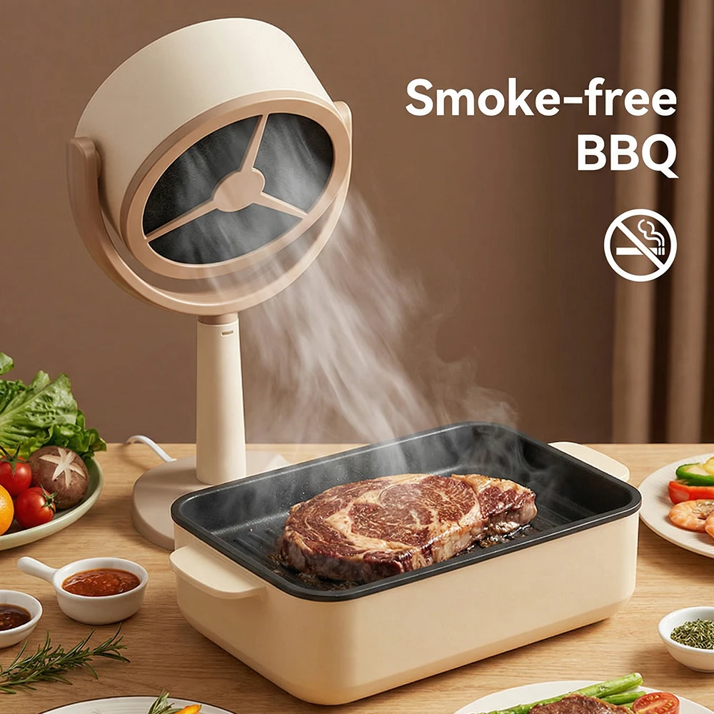 Camping Cooking Pack - Mini hotte aspirante portable rechargeable 3000