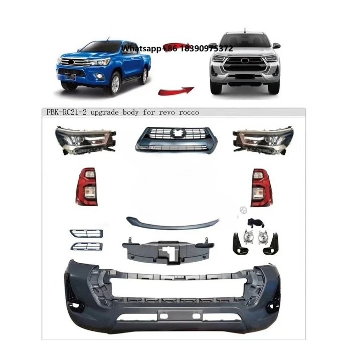 GZDL4WD Auto Exterior Accessories Front Bumper Body Kits for  Hilux 2021 Revo to Rocco