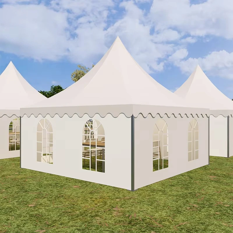 3Mx3M 4Mx4M 5Mx5M Party Wedding Pagoda Garden Canopy Tent for Trade Show Use