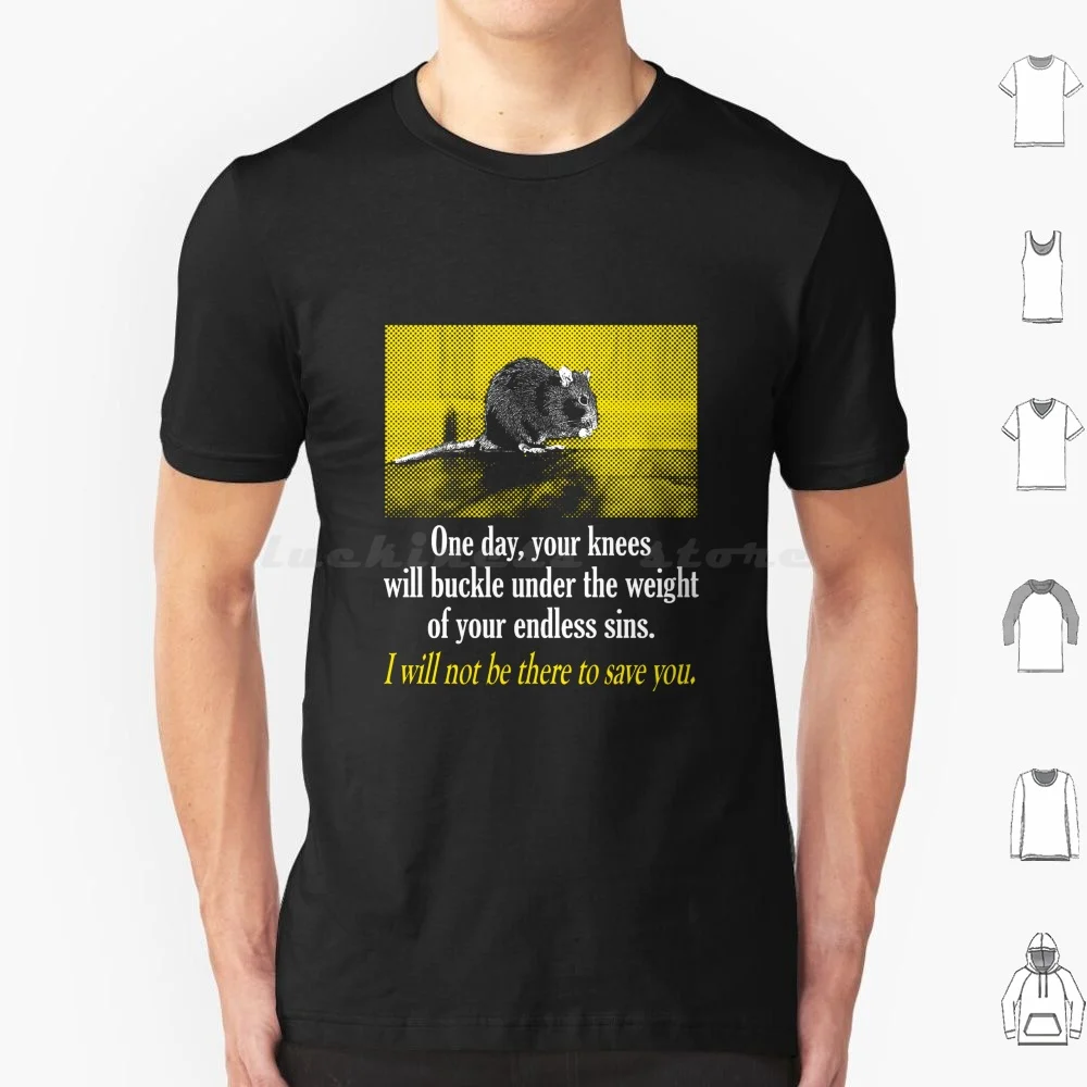 One Day Rat T Shirt 6xl Cotton Cool Tee Funny Rat I Love Rats Cute Rat Rat In Yellow Design Cheese Lover Its Cheese Or Be