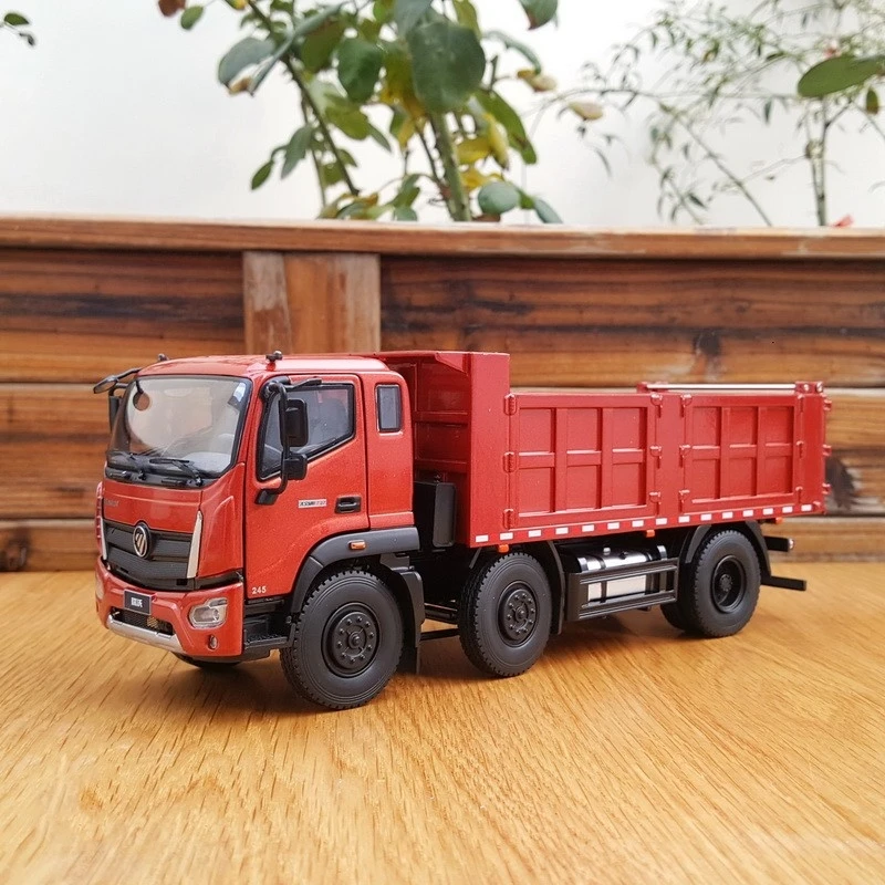 

Collectible Alloy Toy Gift Model 1:32 Scale Foton ROWOR ES7 Dump Truck Construction Vehicles DieCast Toy Model