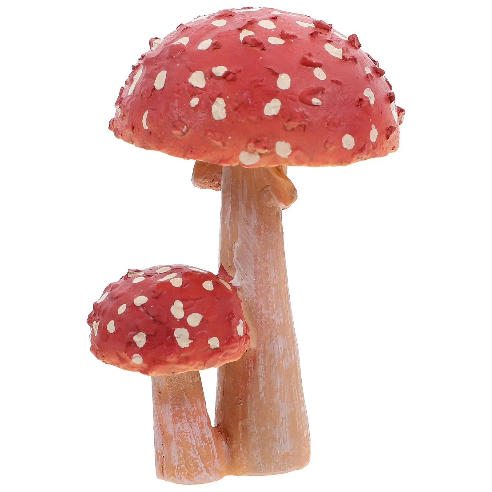 

Mushroom Ornament Decorative Craft Small Lovely Funny Yard Outdoor Naughty Garden Resin Statue Tiny Lawn Decor