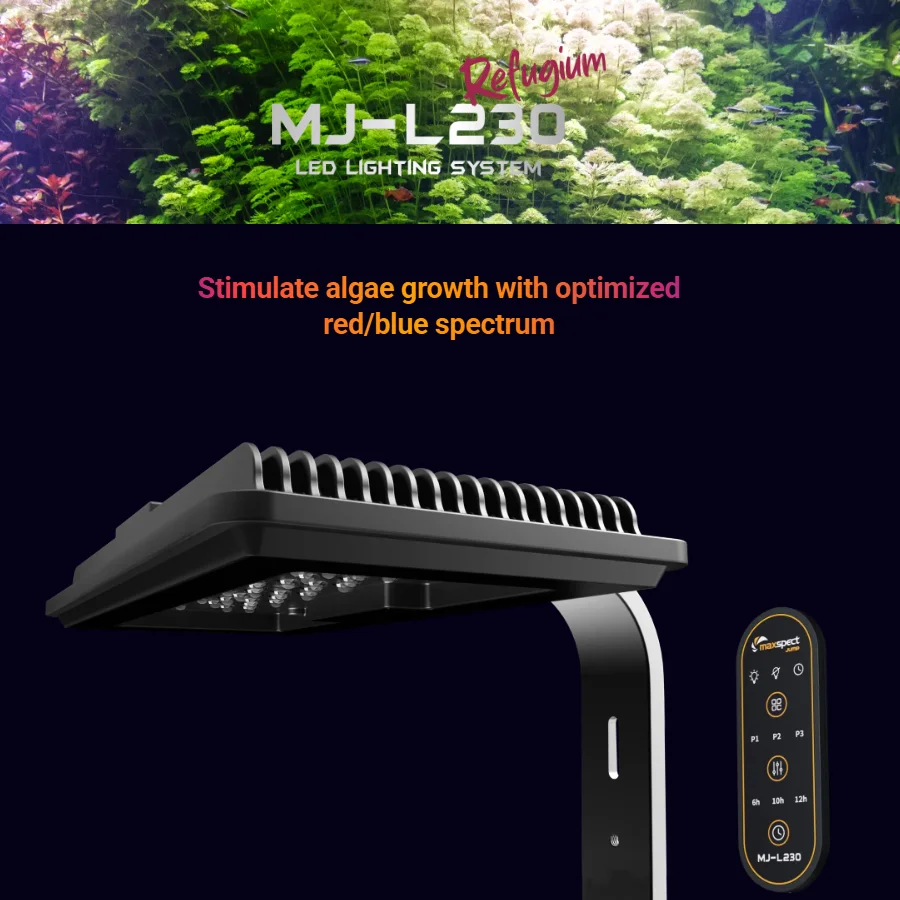 Maxspexct Jump MJ-L230/L230 Re - огляд і ціна Refugium Light Nano