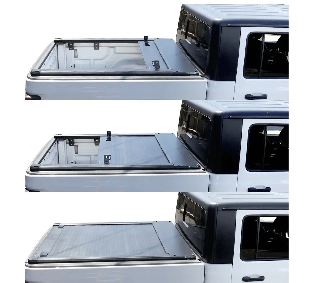 Roller Cover For Jeep Gladiator (2020 - 2023) - Short Bed Off-Road-Ready Retractable Hard Tonneau Cove