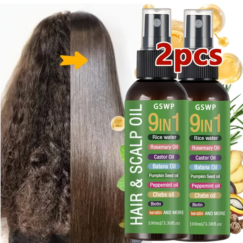 

Масло для волос GSWP 9-в-1, устраняет сухость и ломкость, глубоко увлажняет и придает гладкость, защищает от теплового воздействия, не требует смывания. 100 мл/200 мл.