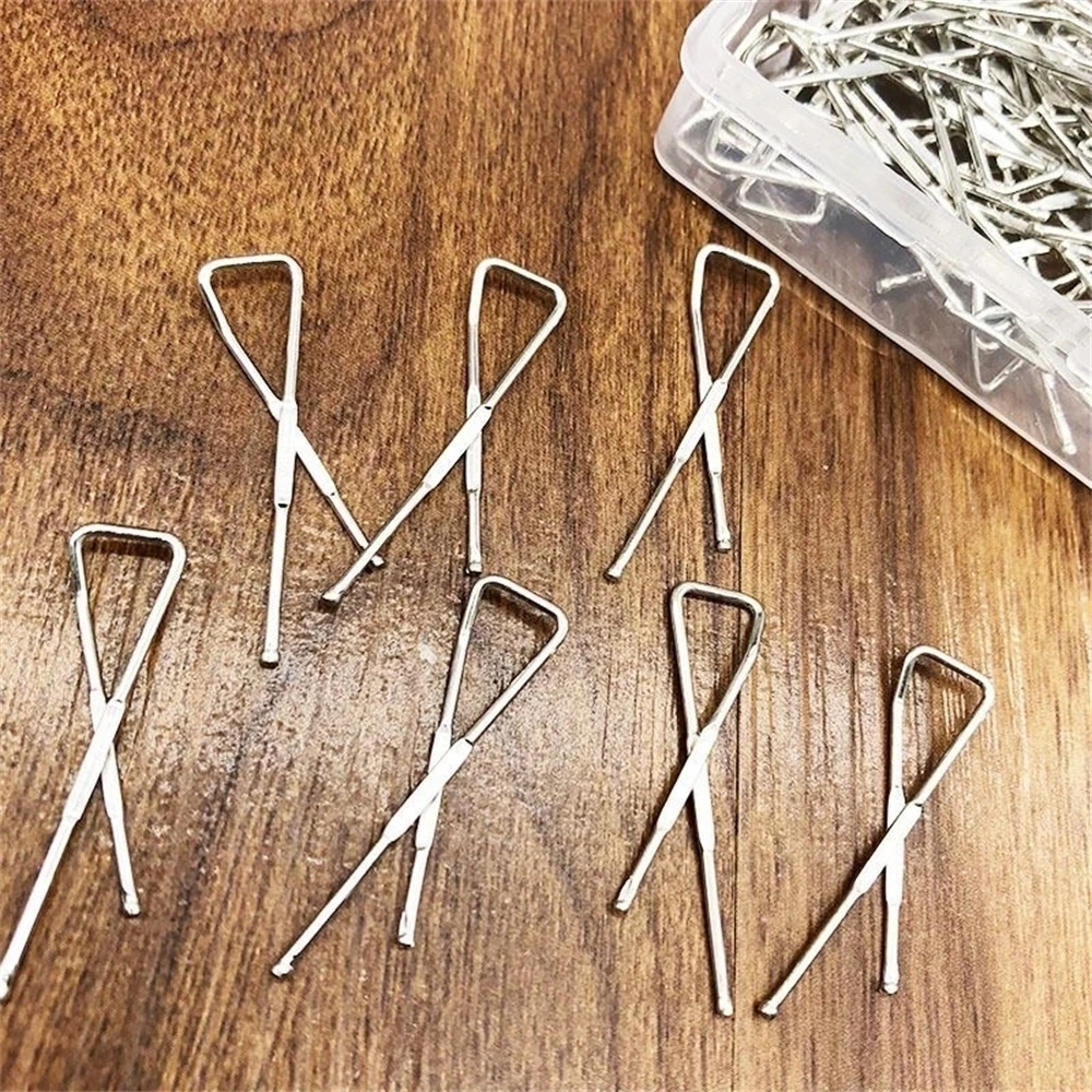 Stainless Steel Shirt Clips, Heavy Duty Metal X Clip Garment Clothes Socks Trousers Dress Skirt Pants Packaging Peg Paper Binder