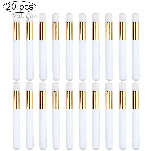5/10/20pcs Blackhead Remover Nose Pore Cleaning Brush Makeup Tools Eyelash Shampoo Brush for Lash Extensions Peel