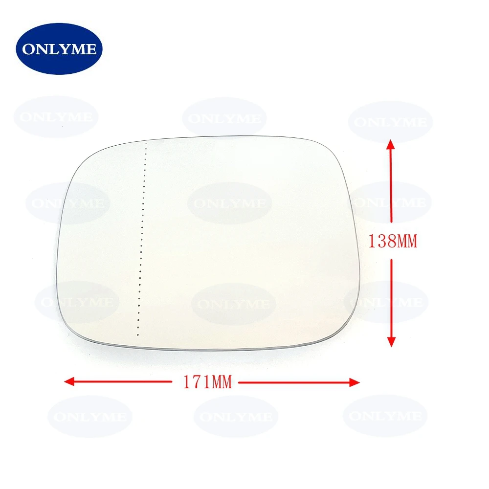 Car heated wide angle convex mirror glass  for VOLVO  XC70 II (2007 08 09 10 11 12 13 14 15)  XC90 I (07-14)