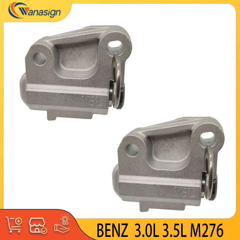 Engine Timing Chain Tensioner Set For MERCEDES-BENZ C CLS E GL GLC GLE GLK GLS M S SL SLC SLK 3.0L 3.5L V6 GAS 3.0 3.5 L T 08-24