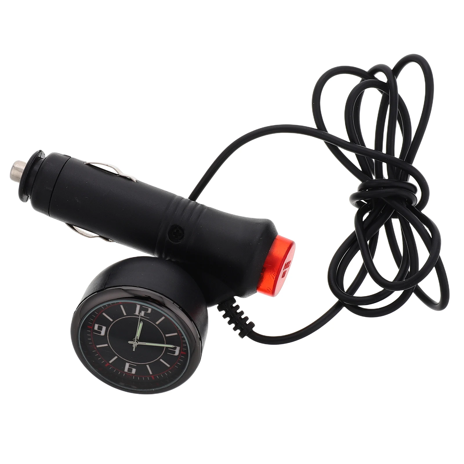 

Car Dashboard Clock with Glow in The Dark Display for Night Visibility Elegant Mini Clock for Car Interior