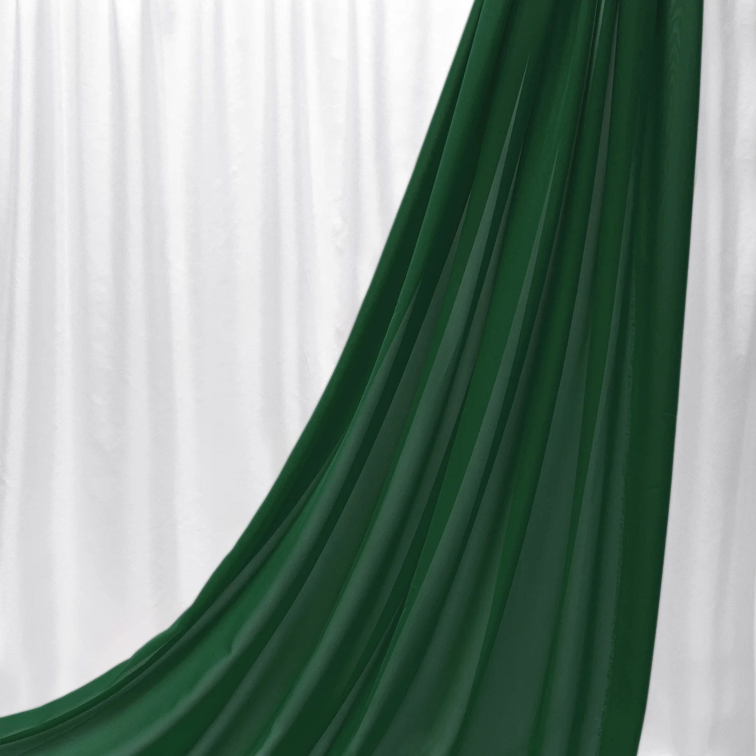 Olive Green Chiffon Fabric Bridal Wedding Party Decoration Georgette Handmade DIY Backdrops Curtain Dress Skirt Cloth Material