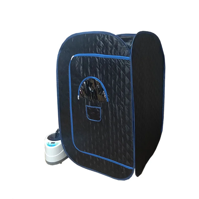 tente-pliable-portative-de-saunas-de-spa-personnel-de-corps-complet-de-sauna-de-vapeur-avec-le-generateur-de-vapeur-de-2l-et-1000w