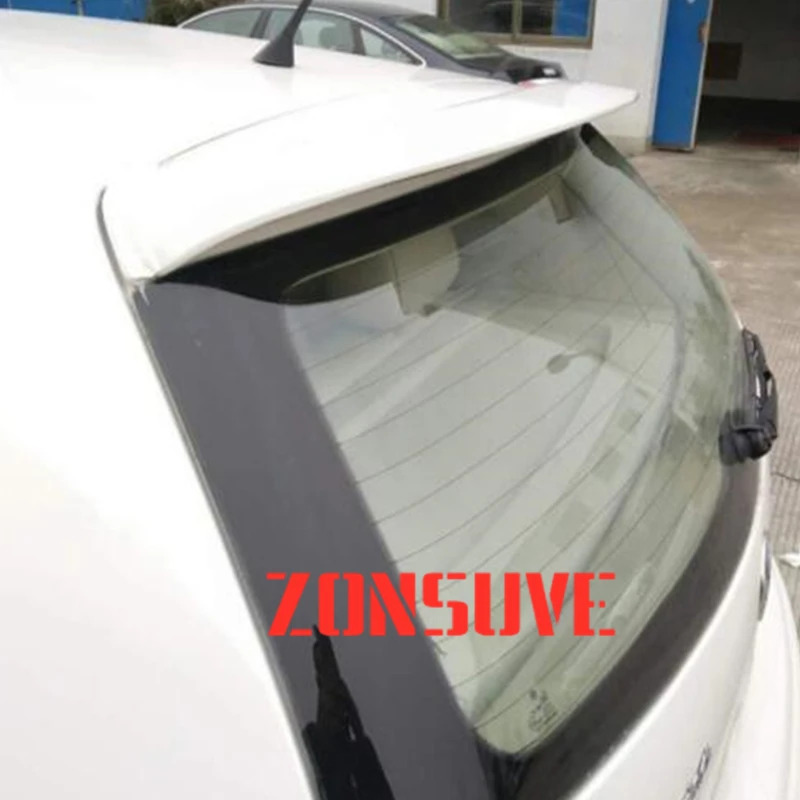 

Use For VW Volkswagen Polo 2010--2006 Year Roof Spoiler Rear Wing Body Kit Accessories (White)