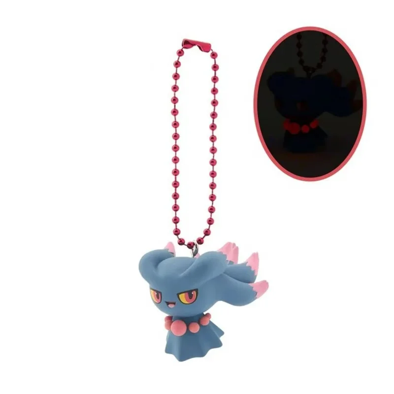 Nuovo disponibile Pokémon in edizione limitata con ciondolo per bambola che stoccaggio della luce Gashapon Moon Eevee Meowth Jigglypuff regalo