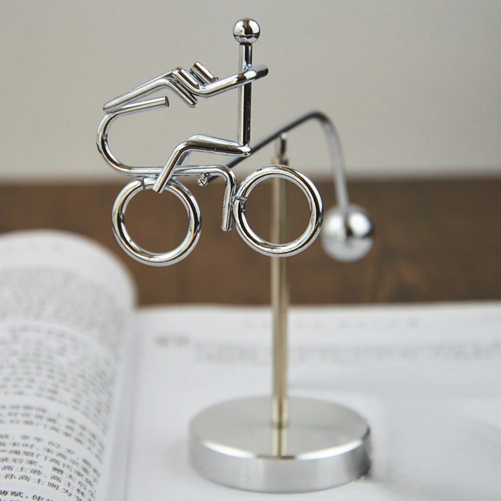 

Balance Tumbler Iron Art Craft Desktop Ornament Swing Balance Decor For Home Office Party Gift Balancing Tumbler