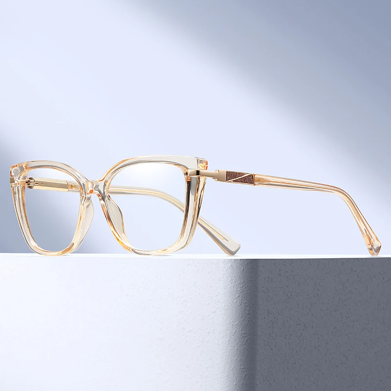 

82313 Retro TR90 Women Birthday Cat Eye Reading Eyeglasses Myopia Hyperopia Medical Grade Female Prescription Glasses