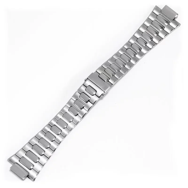 Superior Rose Gold Convex Mouth 316L Stainless Steel Watchband 13mm Solid Links Bracelet Fit For Patek Phili Nautilus 5711 Watch