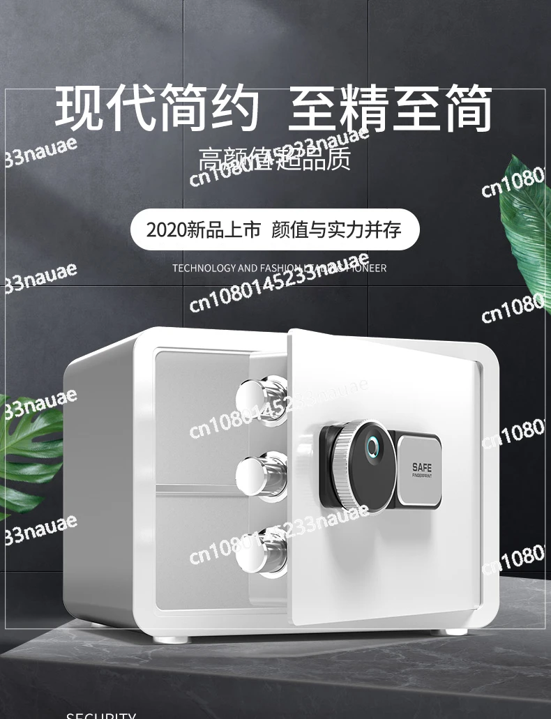 

Safe 2024 New Household Small All-steel Anti-theft Safe Into The Wardrobe Safe Deposit Box Password Invisible