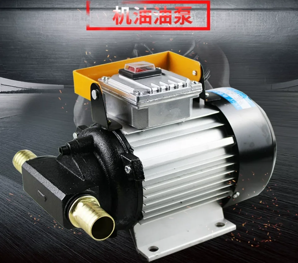 220V 750W Electrical Self-priming Gear Oil Transport Pump Oil Filling Machine 50-70L