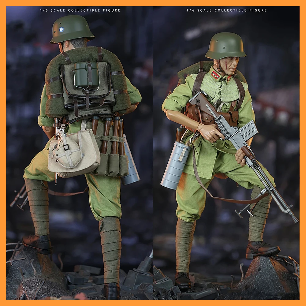 Minitimes M037 1/6 escala chino nacional revolucionario ejército hombres 88a División soldado 12 ''figura de acción conjunto completo modelo Juguetes