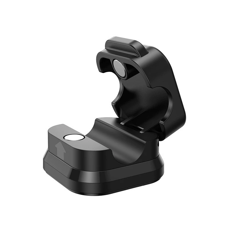 6PCS Black Magnetic Cable Management Clips Multi-Colored Cord Organizer Desk & Wall Mounted Hooks For Phone Data & Charger