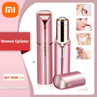 Xiaomi Electric Eyebrow Trimmer Mini Epilator Lip Facial Hair Removal Portable Women Painless Razor Tool Beauty Health Cosmetics