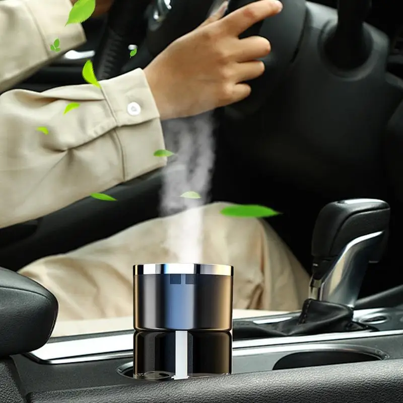 Car Aromatherapy Diffusers 4 Levels Adjustable Intelligent Small Aromatherapy Oil Defusers Small Aromatherapy Defusers Car Air