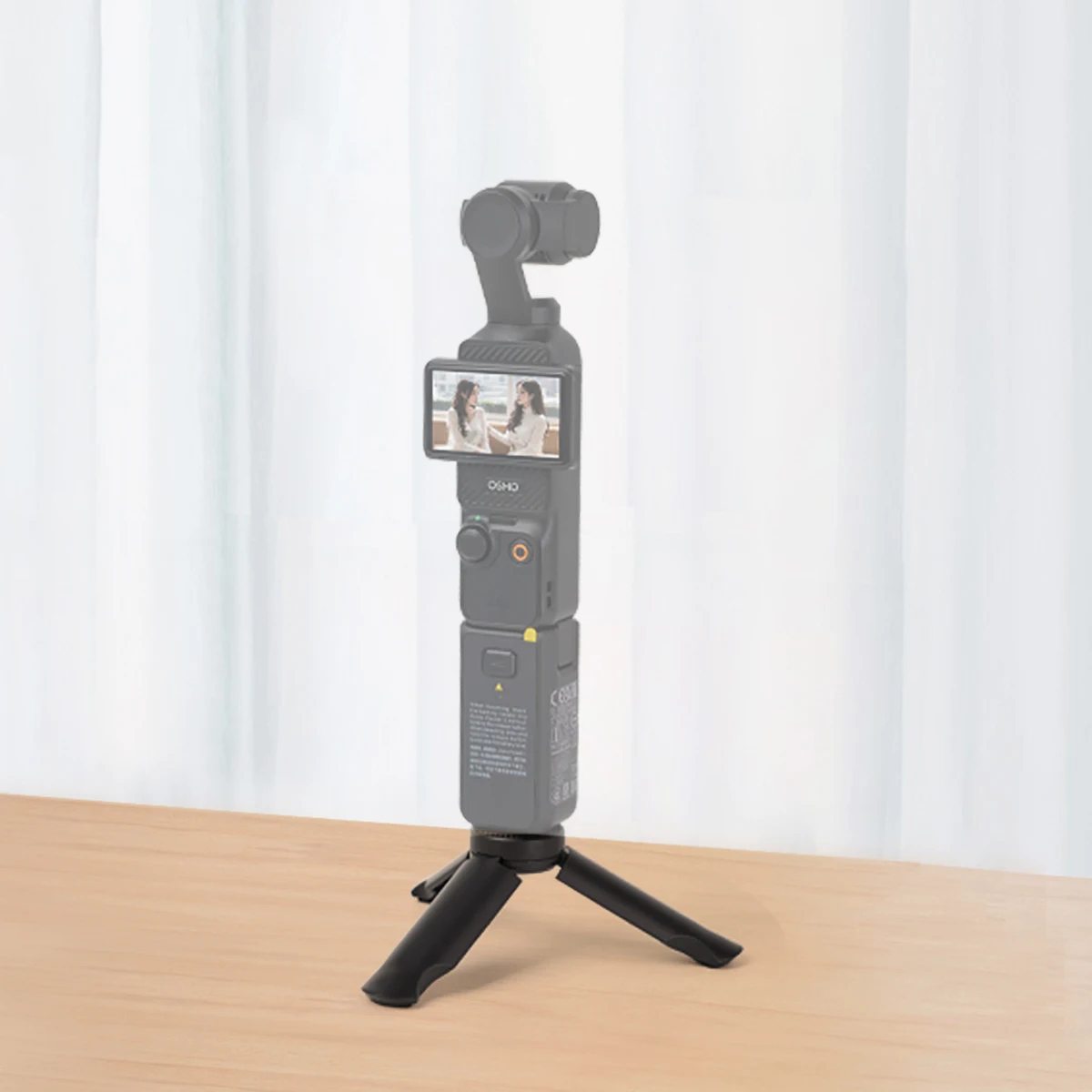 DJI Osmo Pocket 3/4用ミニ三脚スタンド 1/4インチネジ付き