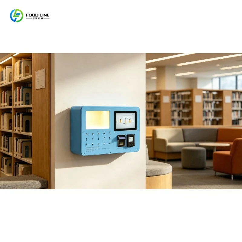 Perfume Vending Machine Commercial Spray Unit Facial Recognition Payment for Cinema Lobby