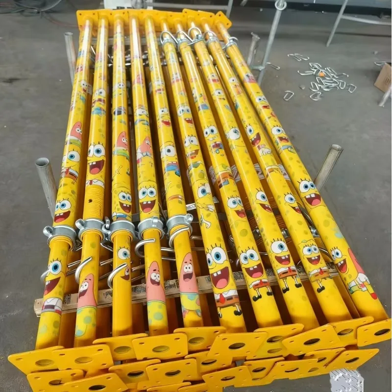 ormwork system with adjustable struts, scaffolding support, slab support construction struts for concrete formwork project
